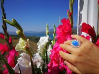 Empress of Grace - Mood Ring - 18x13 mm - Sterling Silver 925