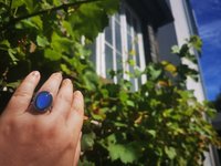 Royal Mood - Mood Ring - Adjustable - 18x13 mm - Stainless Steel