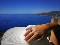 Flower of Light - Mood Ring - Sterling Silver 925