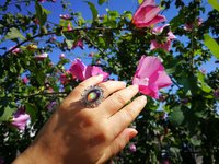 Empress of Grace - Mood Ring - 18x13 mm - Sterling Silver 925