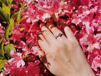 Little Angel - Mood Ring - 3 mm - AAA Crystal Quartz - Stainless Steel - High Quality