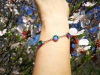String of Luck - Mood Bracelet - 8 mm - Stainless Steel