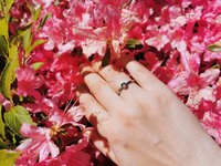 Little Angel - Mood Ring - 3 mm - AAA Crystal Quartz - Stainless Steel - High Quality