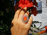Empress of Grace - Mood Ring - 18x13 mm - Sterling Silver 925