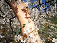 String of Luck - Mood Bracelet - 8 mm - Stainless Steel
