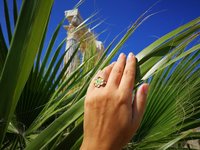 Flower of Light - Mood Ring - Sterling Silver 925