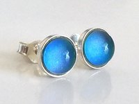Fairies of the Light - Mood Stud Earrings - 6 mm - Sterling Silver 925