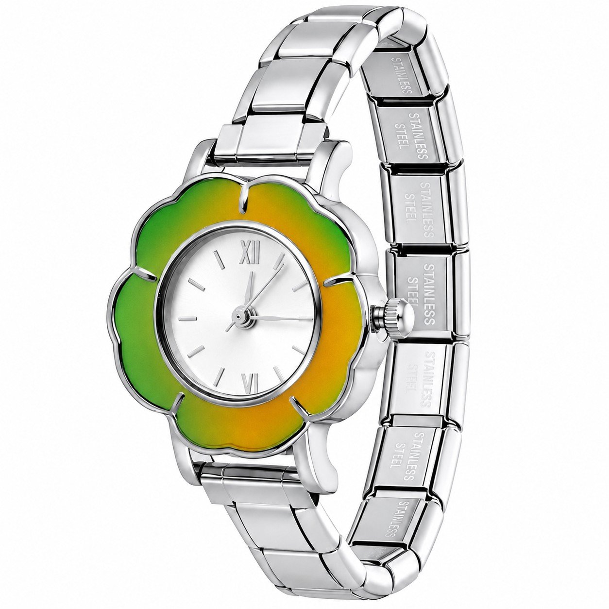 Princess of Time - Mood Watch - Stainless Steel - High Quality - Color Changing