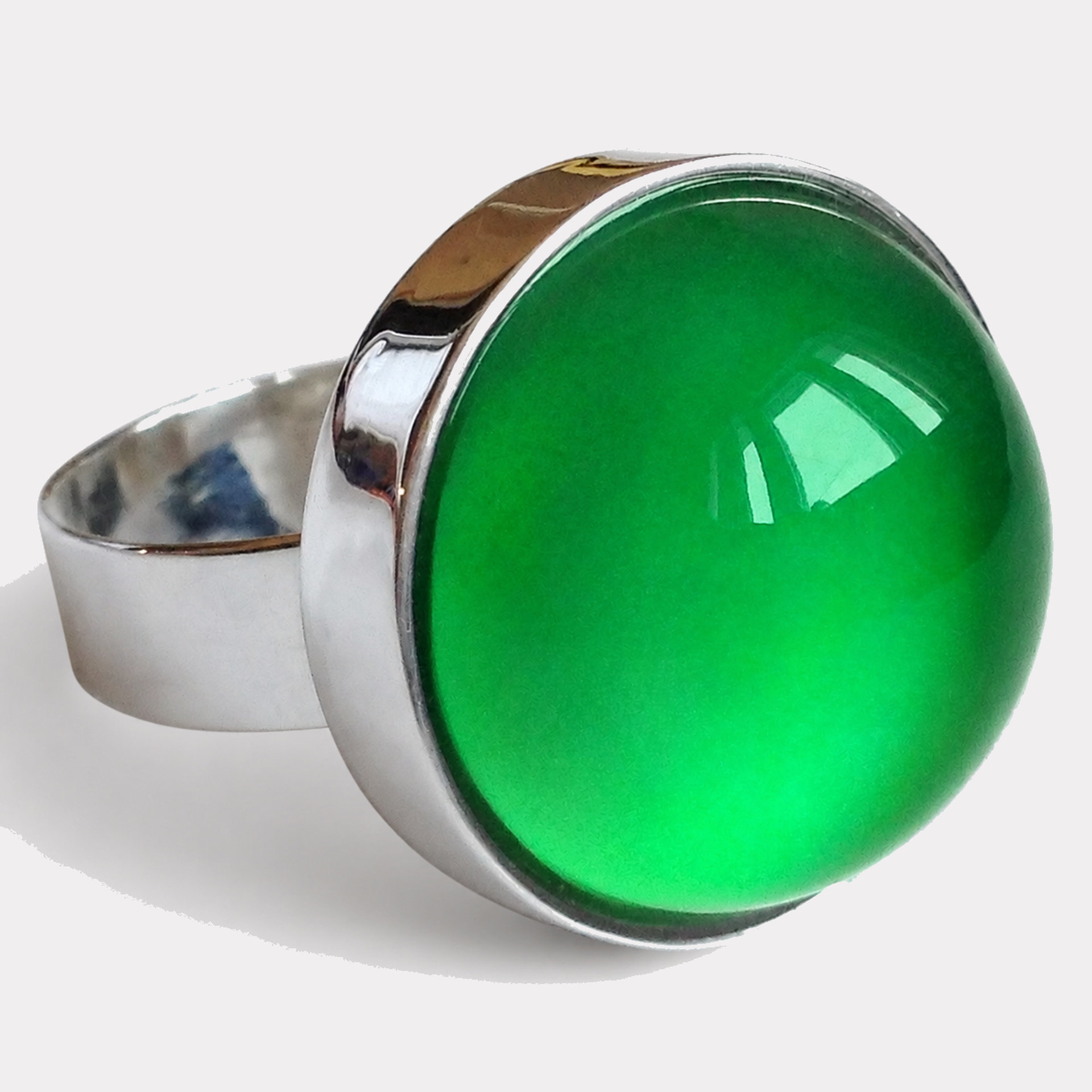 Princess of Dreams - Mood Ring - 17 mm - Sterling Silver 925