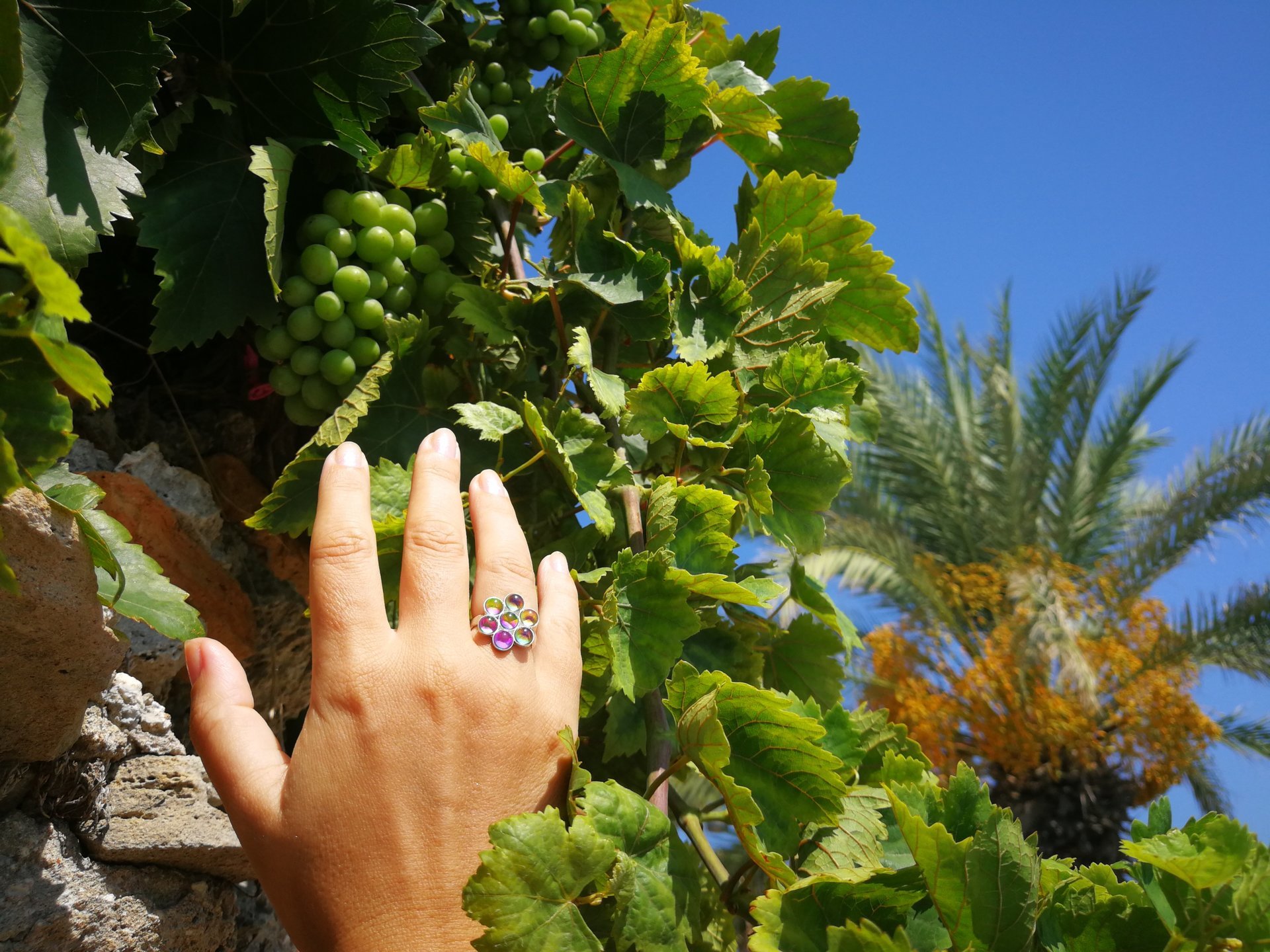 Flower of Light - Mood Ring - Sterling Silver 925