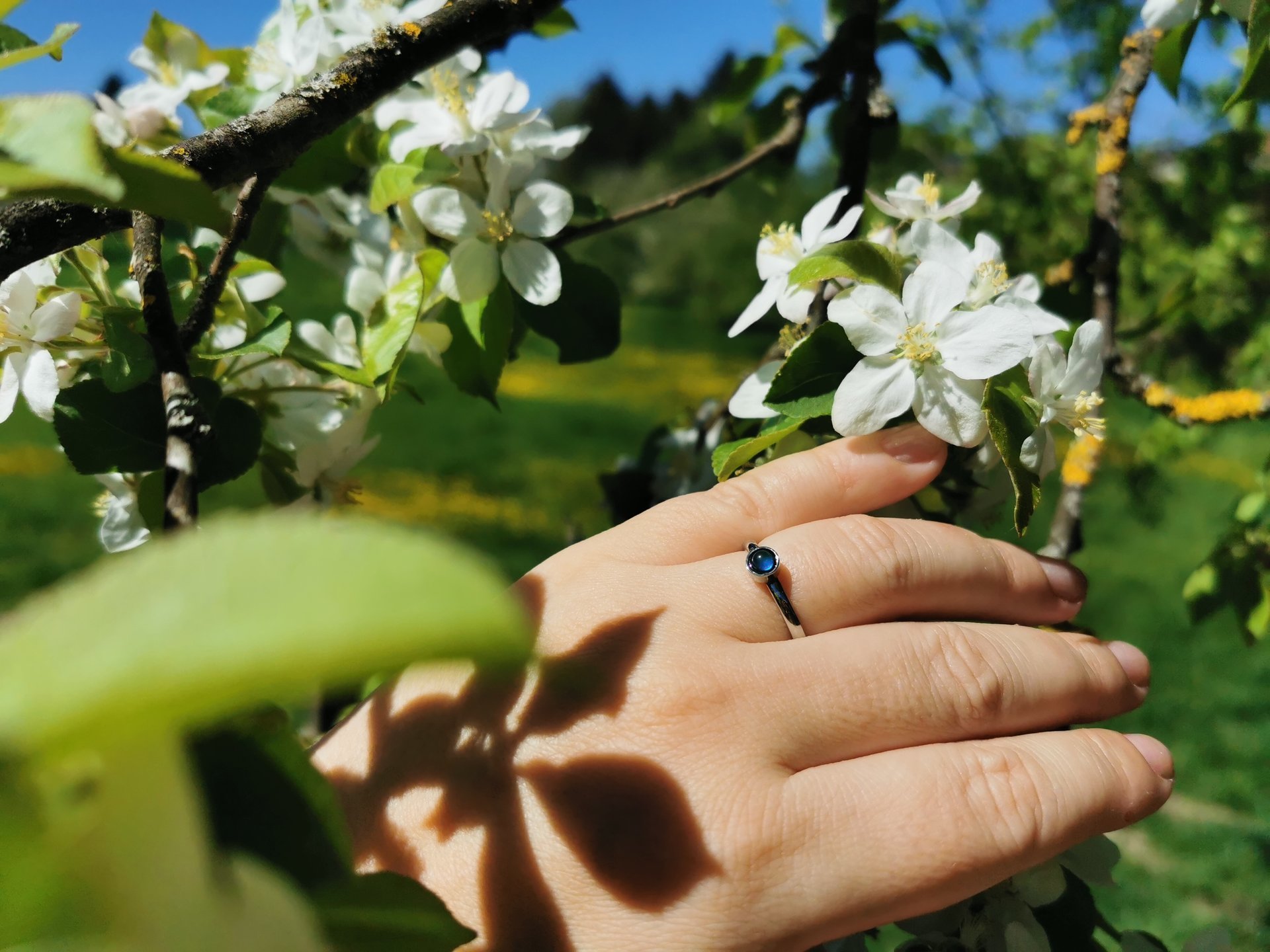 Little Angel - Mood Ring - 3 mm - AAA Crystal Quartz - Stainless Steel - High Quality