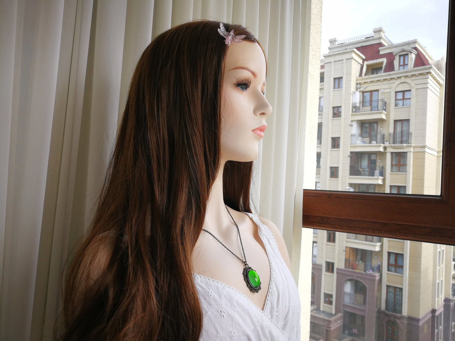 Princess of Zanzibar - Mood Necklace - 25x18 mm - Brass