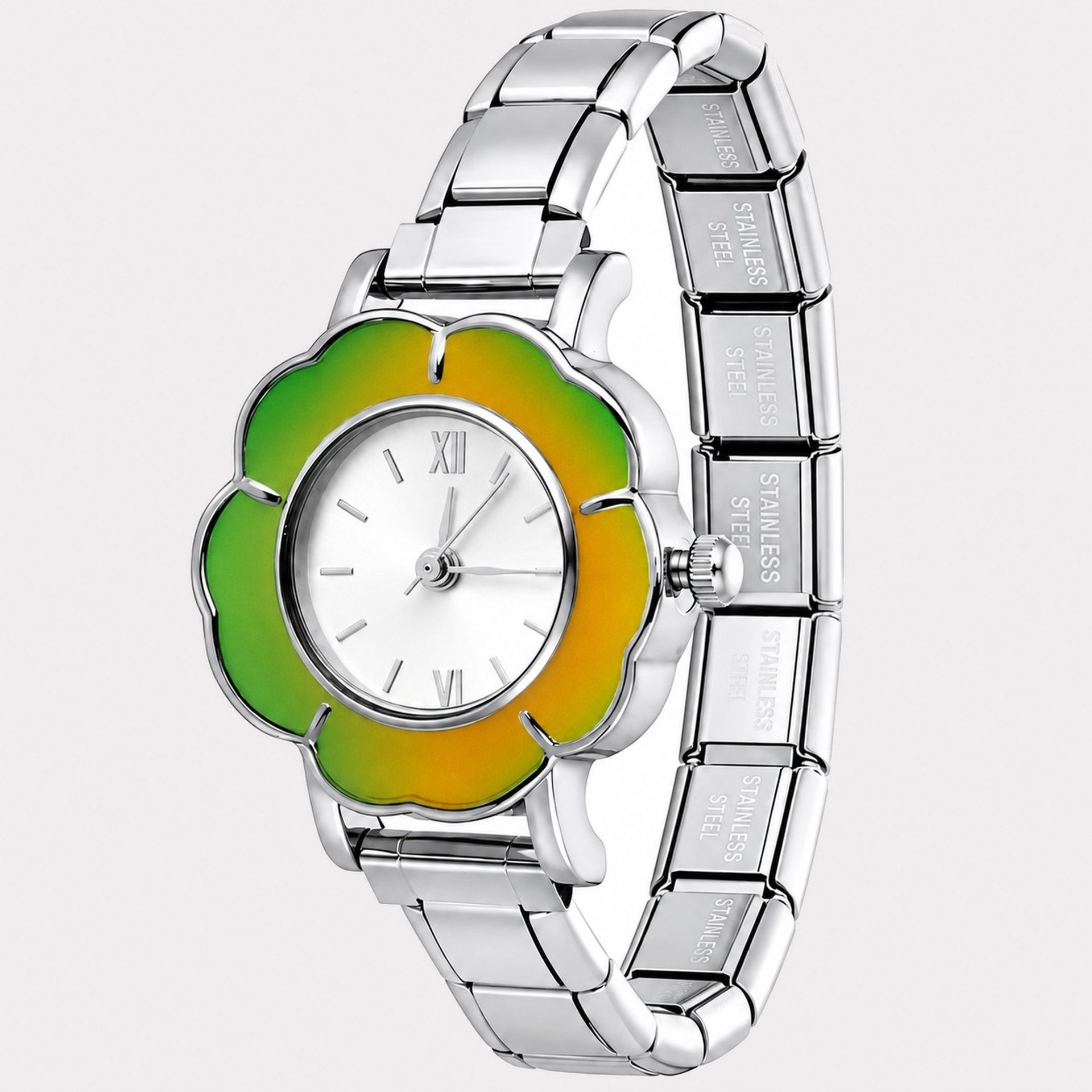 Princess of Time - Mood Watch - Stainless Steel - High Quality - Color Changing