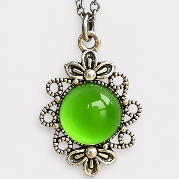 Royal Princess of Nobles - Mood Necklace - 12 mm - Brass