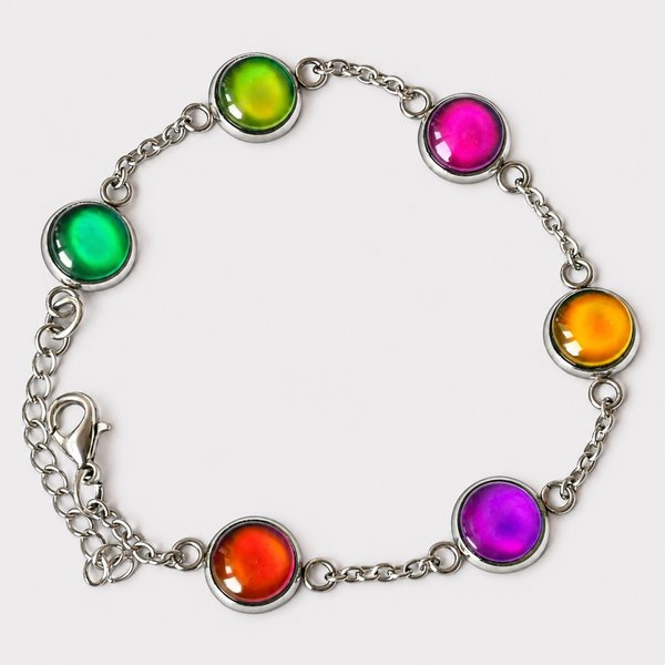 String of Luck - Mood Bracelet - 8 mm - Stainless Steel
